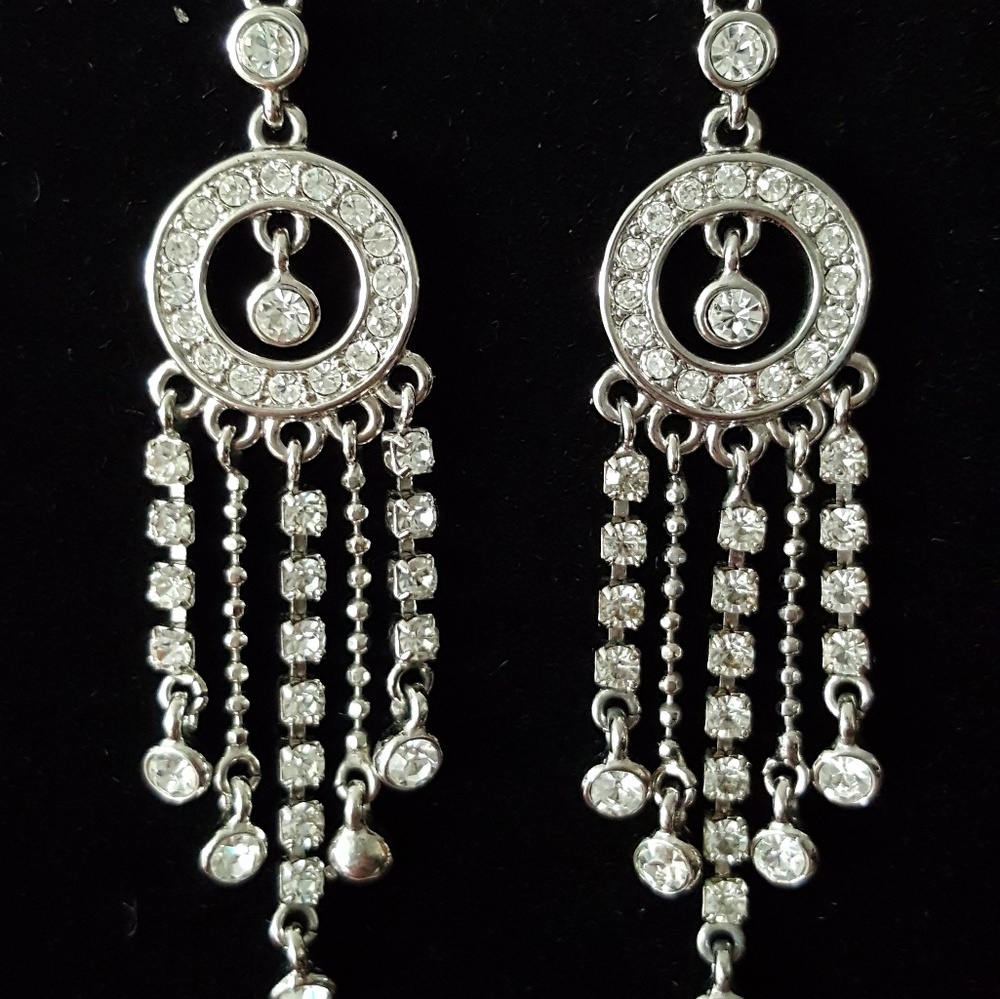 Glitzy earrings